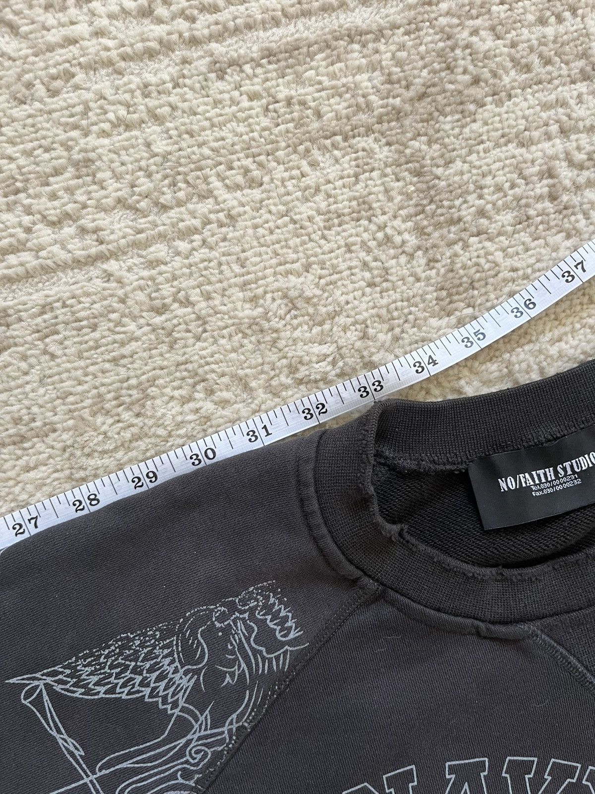 No Faith Studios No Faith Studios Graffiti Crewneck Size US M / EU 48-50 / 2 - 8 Thumbnail