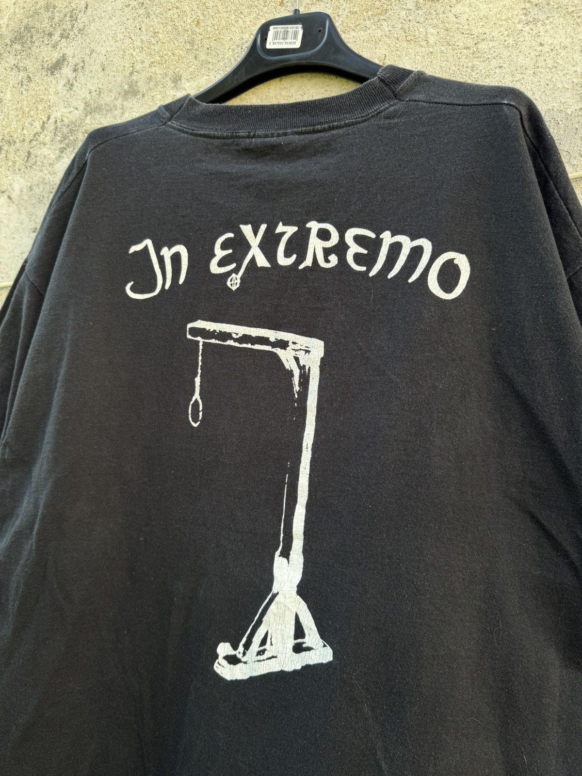 Band Tees Vintage In Extremo Washed Folk Metal Band Tee Gothic 00s Size US XL / EU 56 / 4 - 14 Thumbnail