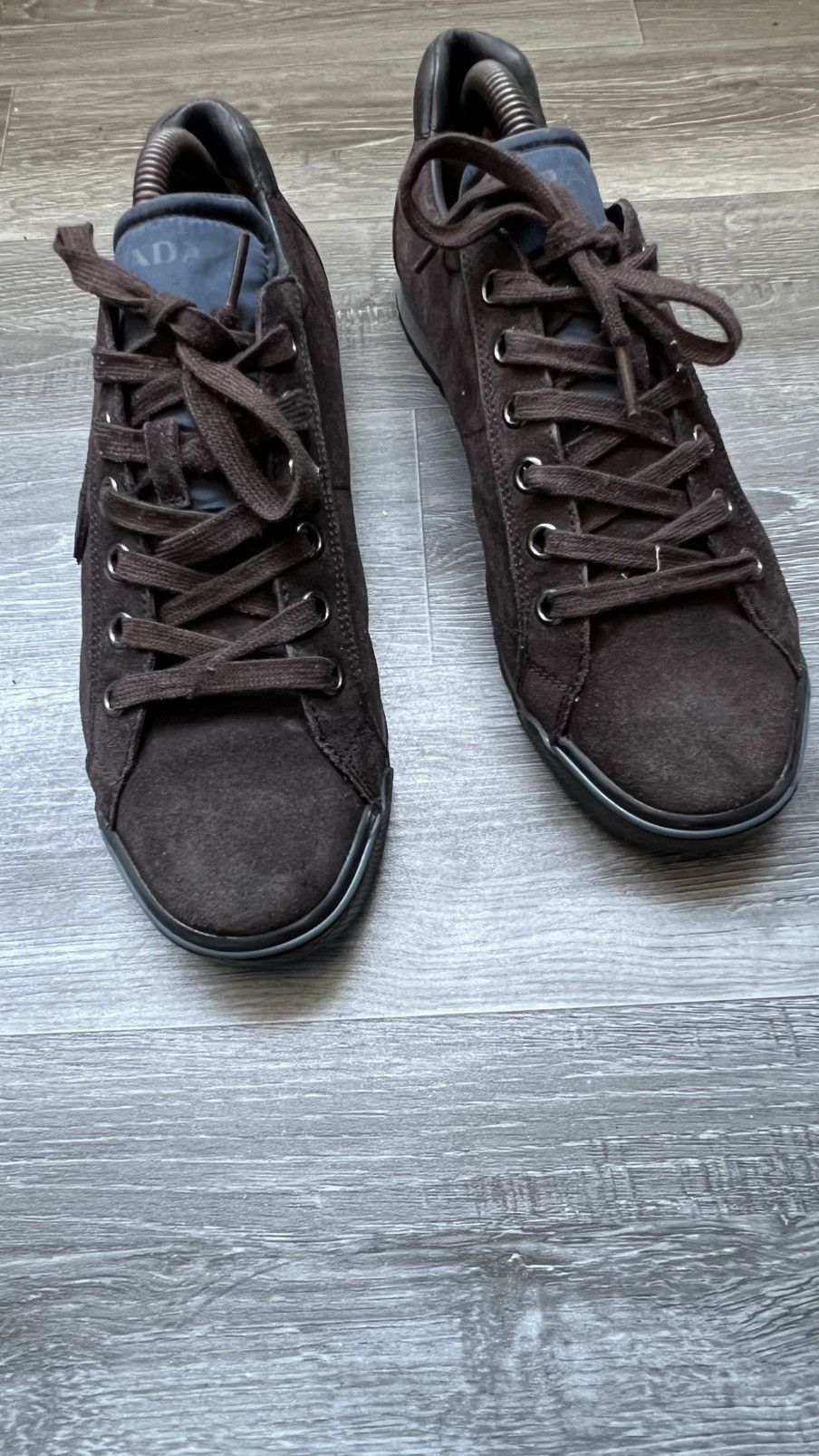 Prada Sport Suede Sneakers Trainers
