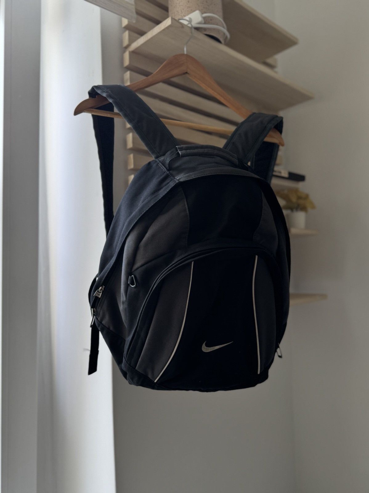 Nike × Vintage Nike Bagpack Vintage Big Swoosh Y2K Size ONE SIZE - 3 Thumbnail