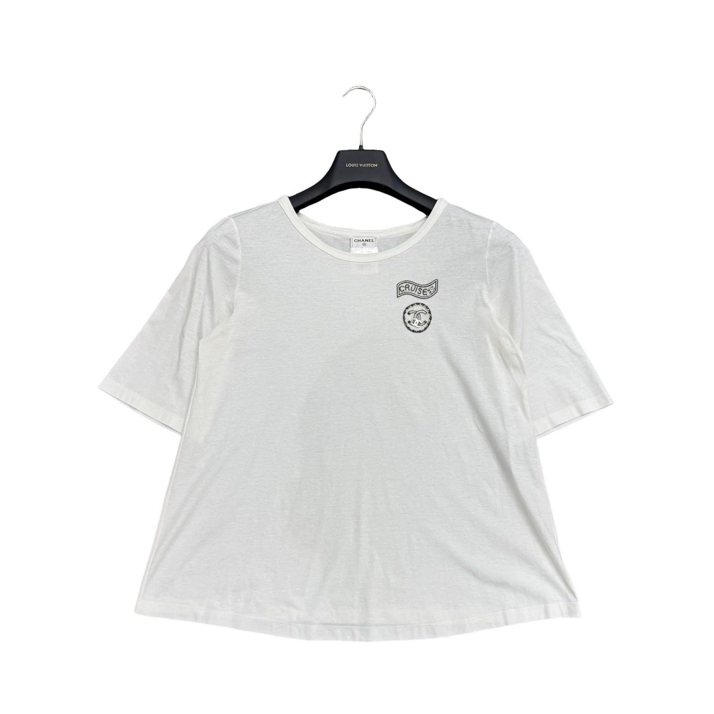 Chanel Chanel Cruise Logo T-Shirt Size 34 Size XS / US 0-2 / IT 36-38 - 1 Thumbnail