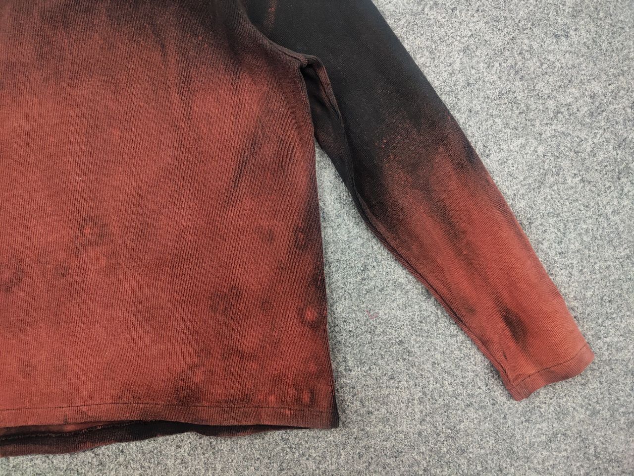 Yves Saint Laurent Rare Yves Saint Laurent Vintage 90's tie-dye long sleeve Size US L / EU 52-54 / 3 - 14 Thumbnail