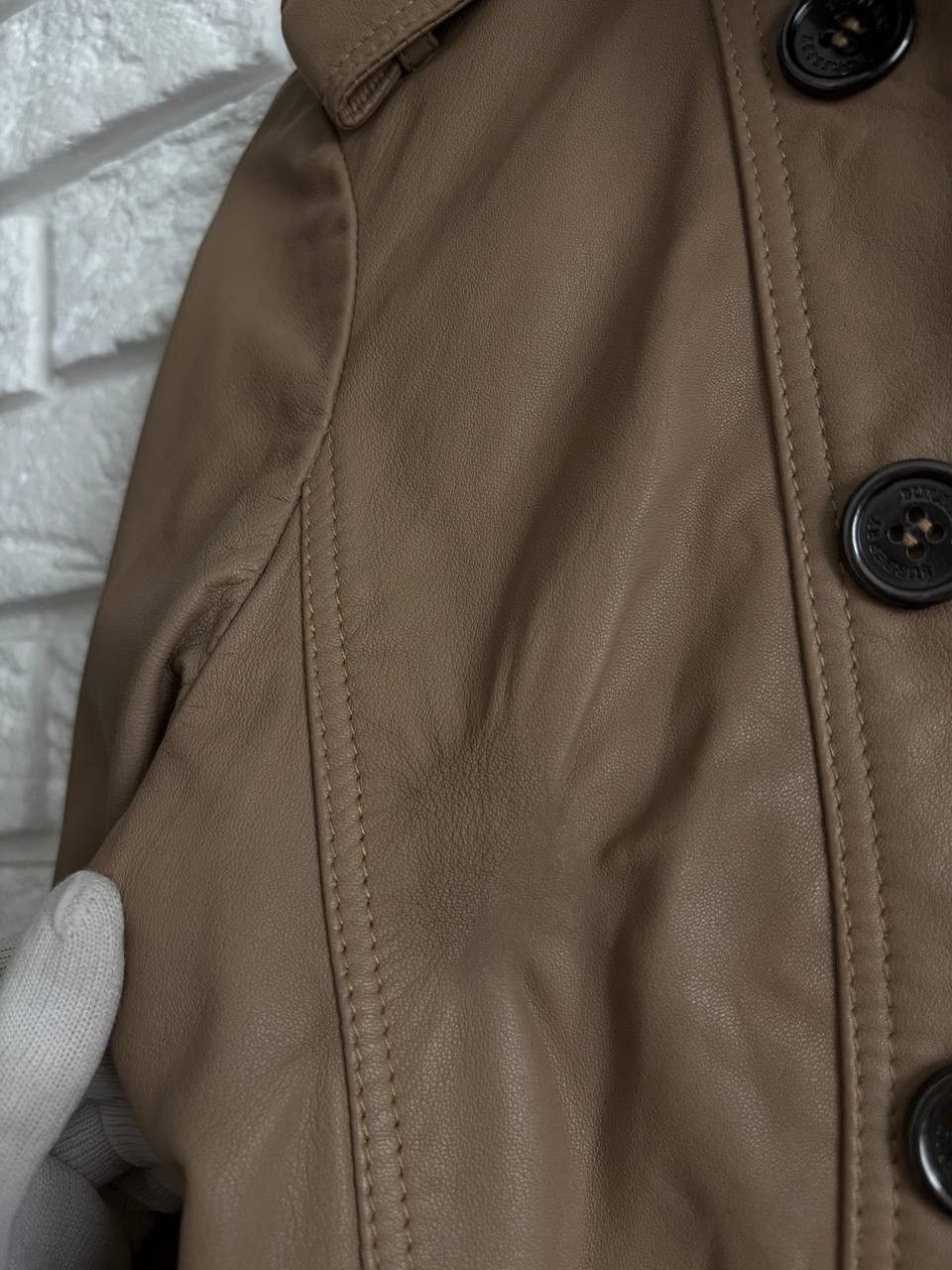 Burberry Burberry Leather Jacket 🤎new collection Size S / US 4 / IT 40 - 4 Thumbnail