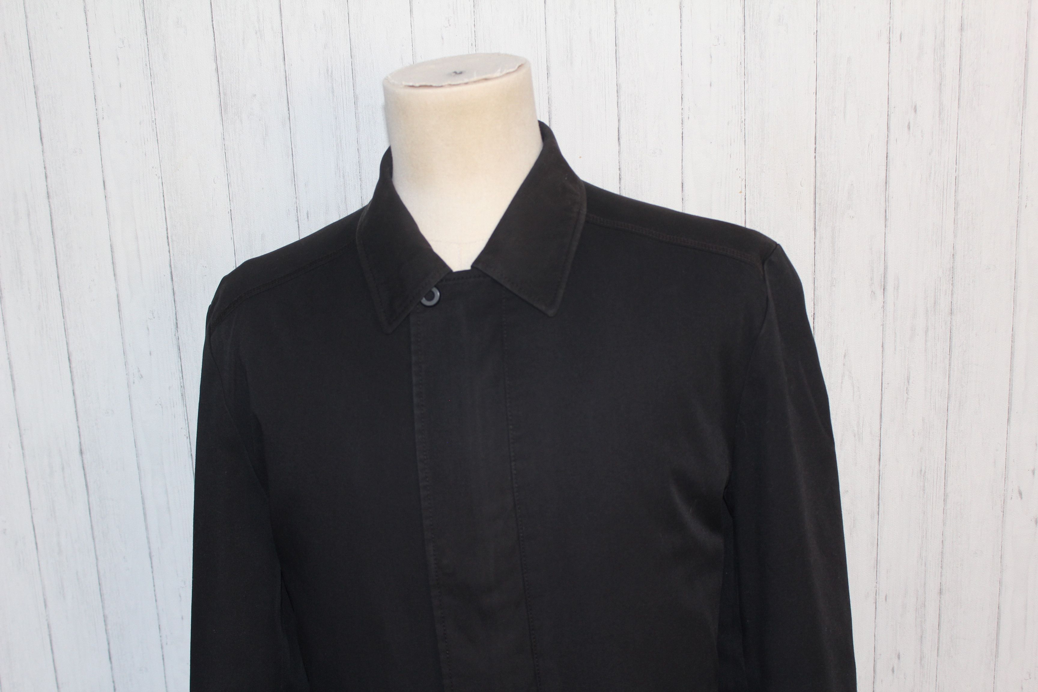 Hugo Boss Men's HUGO BOSS Black Trench Coat Size L Size US L / EU 52-54 / 3 - 5 Thumbnail
