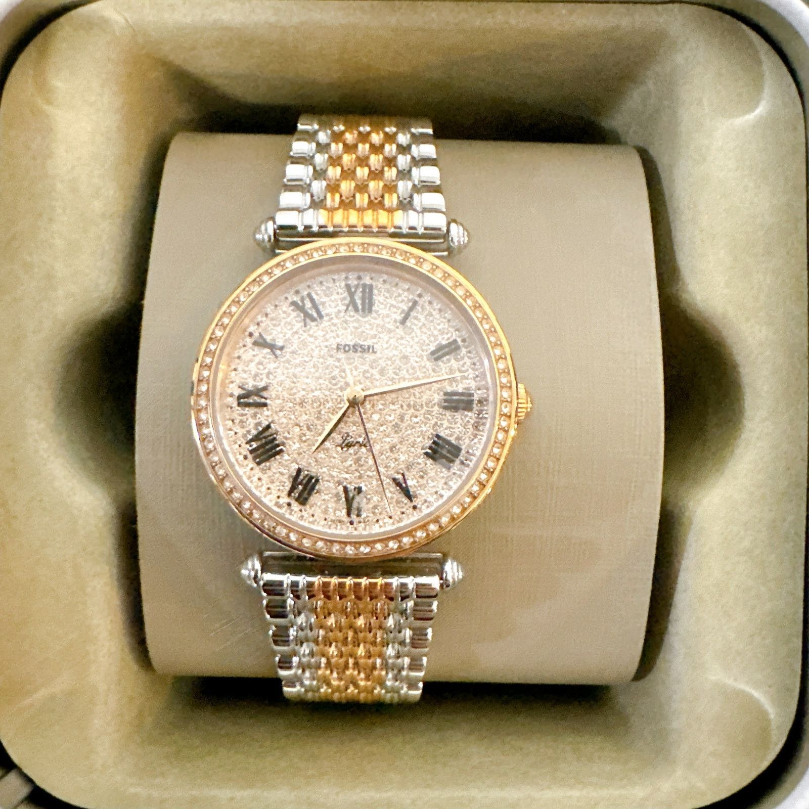 Fossil Fossil LE1074 Limited Edition Lyric Two Tone Stainless Watch Size ONE SIZE - 2 Thumbnail