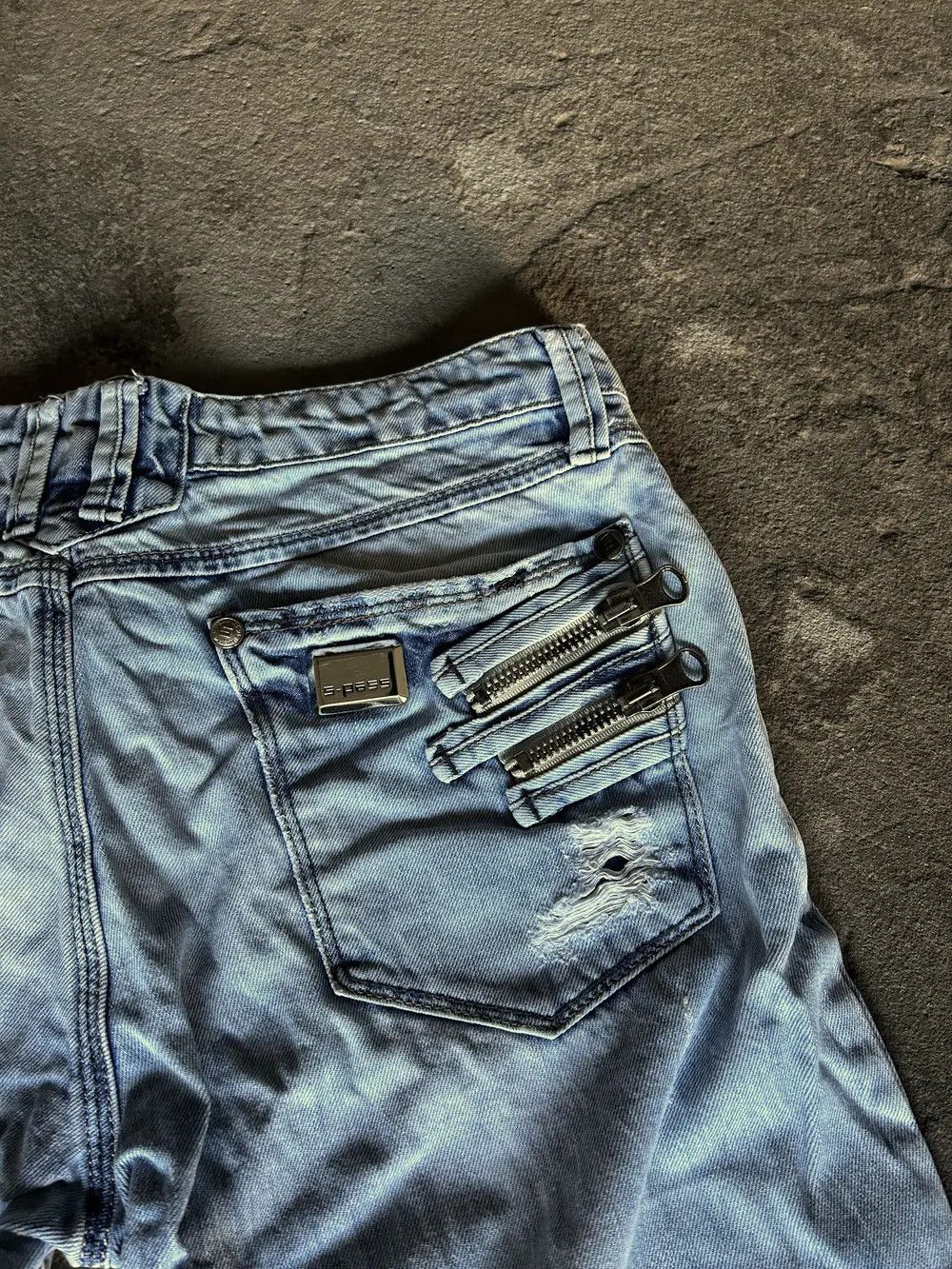 Hysteric Glamour VTG Streetwear Distressed Hysteric Balenci Style Jeans Size US 32 / EU 48 - 7 Thumbnail