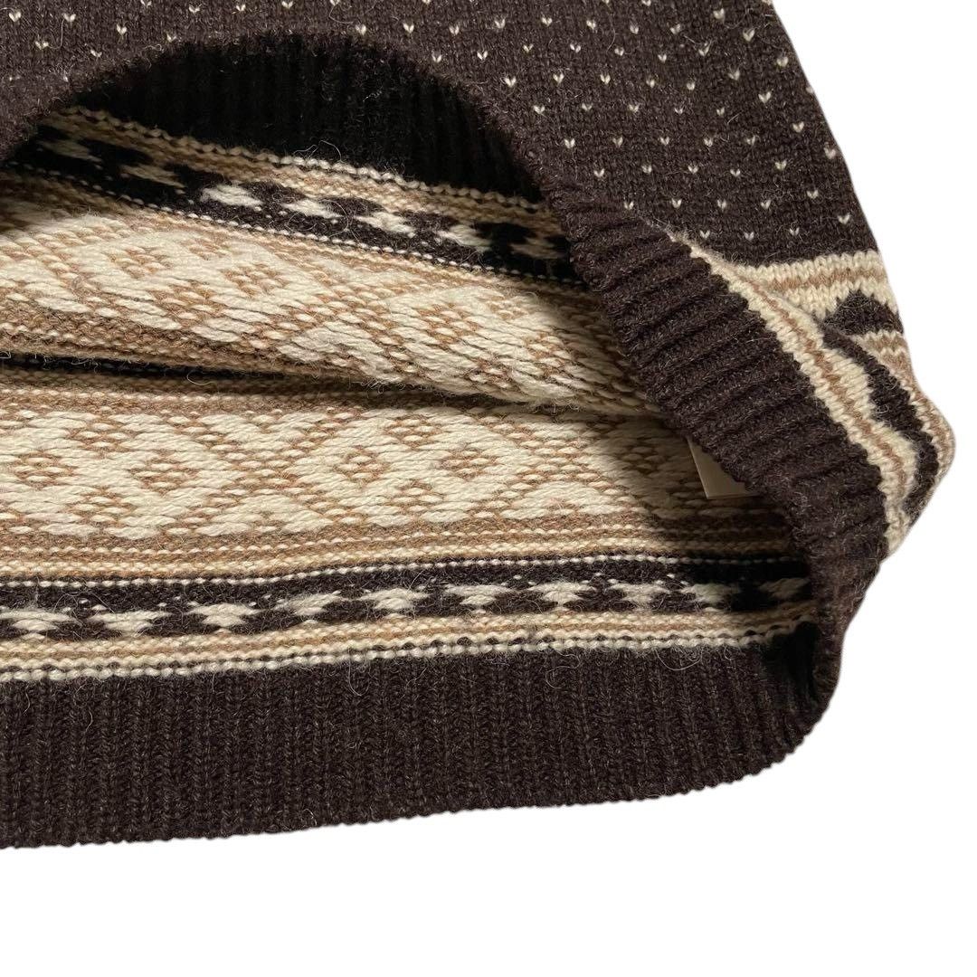 Junya Watanabe Junya Watanabe MAN AW11 Nordic Long Knitted Wool Sweater Size US S / EU 44-46 / 1 - 4 Thumbnail