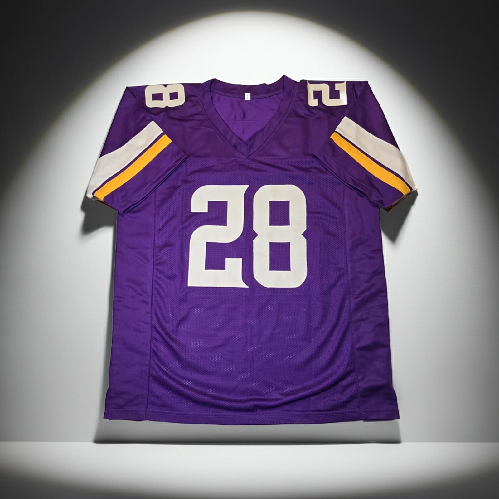 Other Adrian Peterson autographed football jersey COA (XL) Size ONE SIZE - 2 Thumbnail