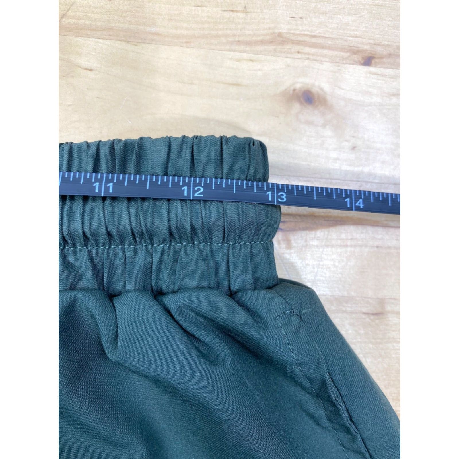 Vintage Echt Gym Shorts Mens S Green Drawstring Activewear Training Bodybuilding Size US 29 - 5 Thumbnail