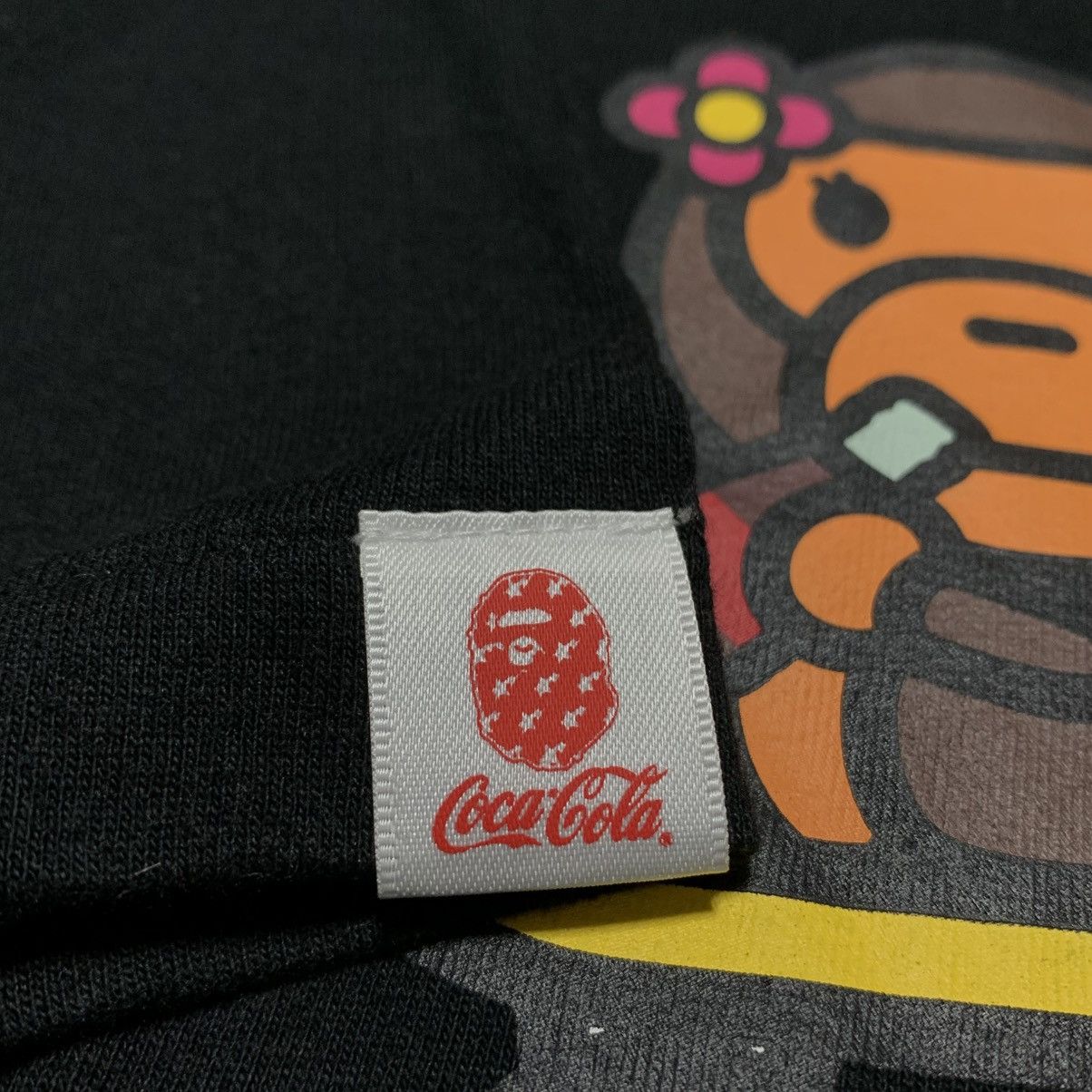 Bape Bape XL Coca Cola Baby Milo Black Tee A Bathing Ape Size US XL / EU 56 / 4 - 10 Thumbnail