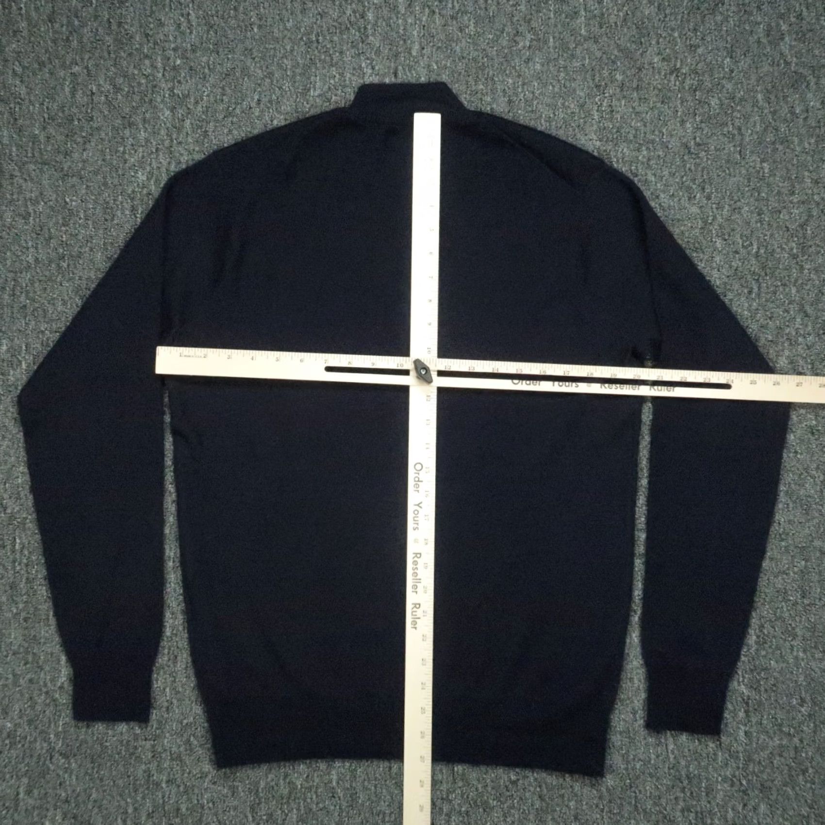 Peter Millar VINTAGE? No. Peter Millar Sweater Men Medium Blue Cashmere Quarter Zip Pullover Jumper Size US M / EU 48-50 / 2 - 6 Thumbnail