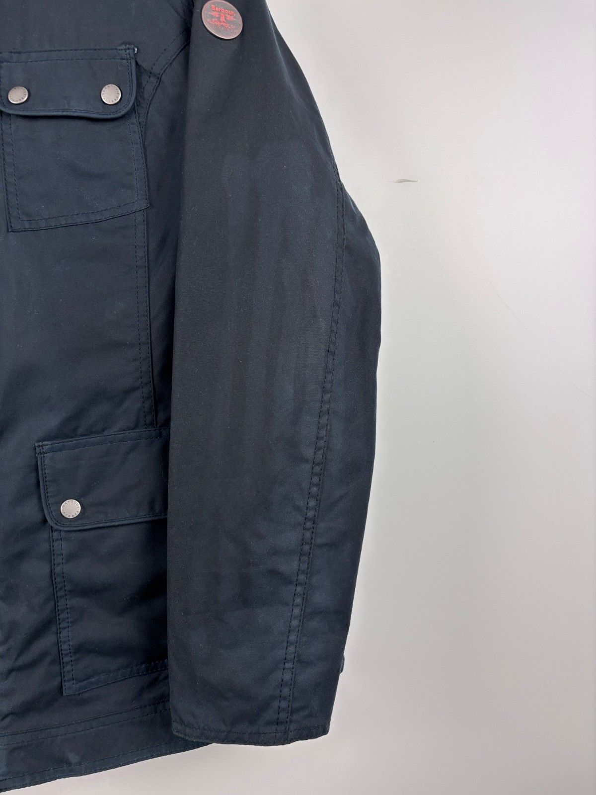 Barbour Barbour Howman Wax Jacket Blue Size EU 42 / UK 16 / US 12 Size XL / US 12-14 / IT 48-50 - 3 Thumbnail