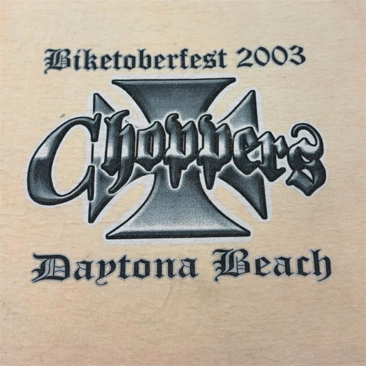 Vintage Vintage Biketoberfest Choppers tee Size US M / EU 48-50 / 2 - 4 Thumbnail