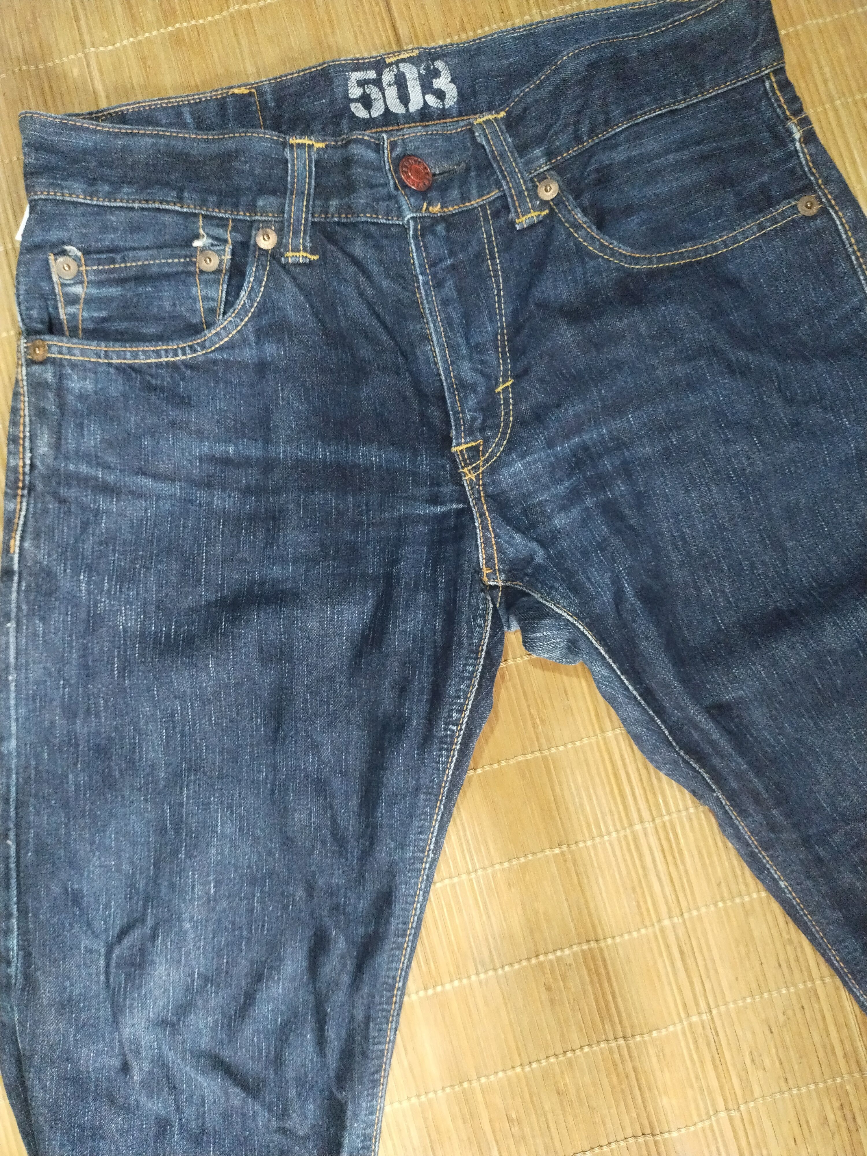 Edwin Jeans Edwin 503,Blue Trip Sz 30" Size US 30 / EU 46 - 9 Thumbnail
