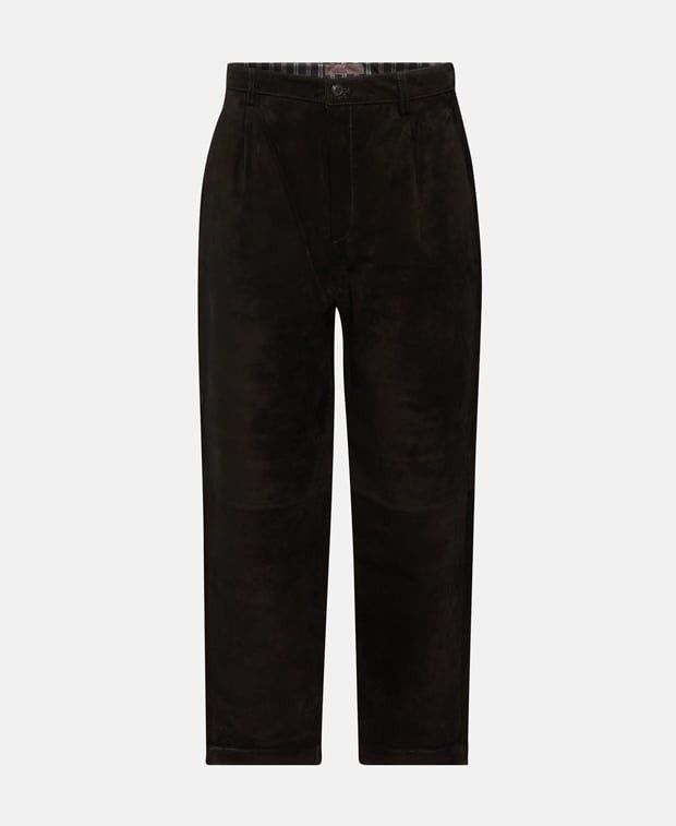 Etro Leather trousers Size US 44 / EU 60 - 1 Thumbnail