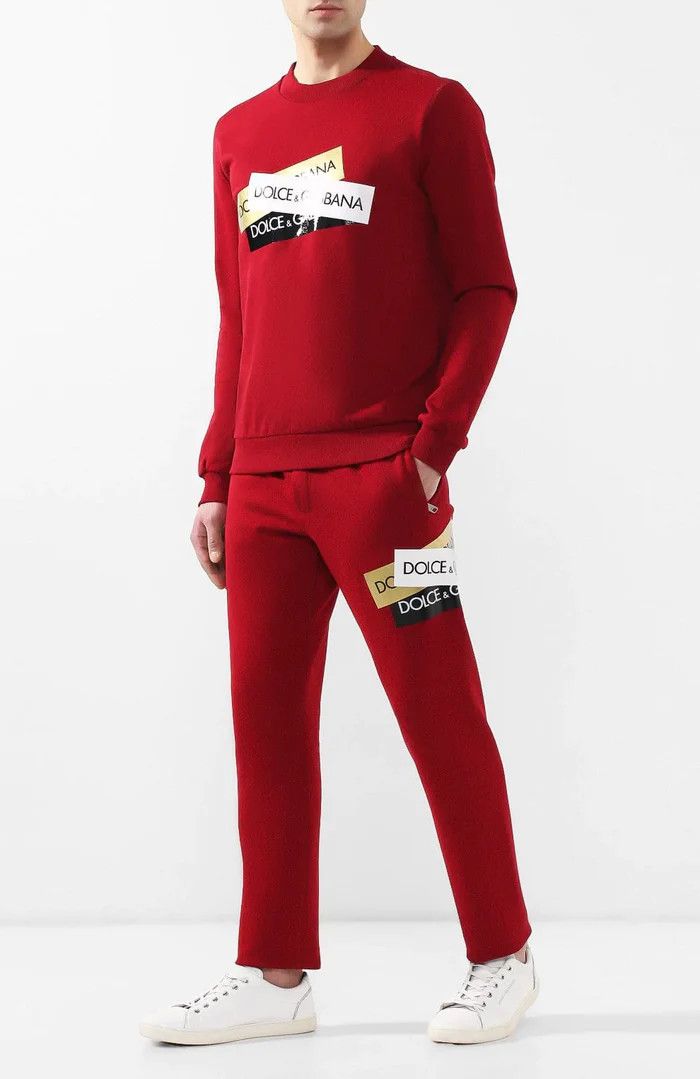Dolce & Gabbana o1y0125 Jogger & Sweatpant in Red Size US 36 / EU 52 - 2 Thumbnail