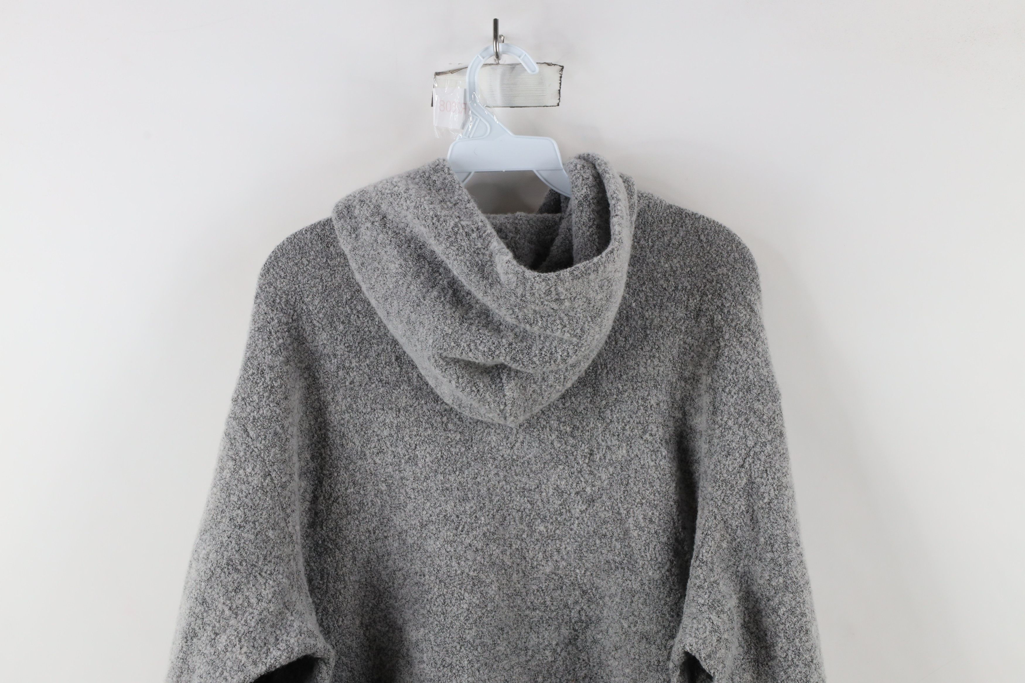 John Elliott John Elliott Wool Blend Textured Knit Hoodie Sweatshirt Size US XL / EU 56 / 4 - 9 Thumbnail