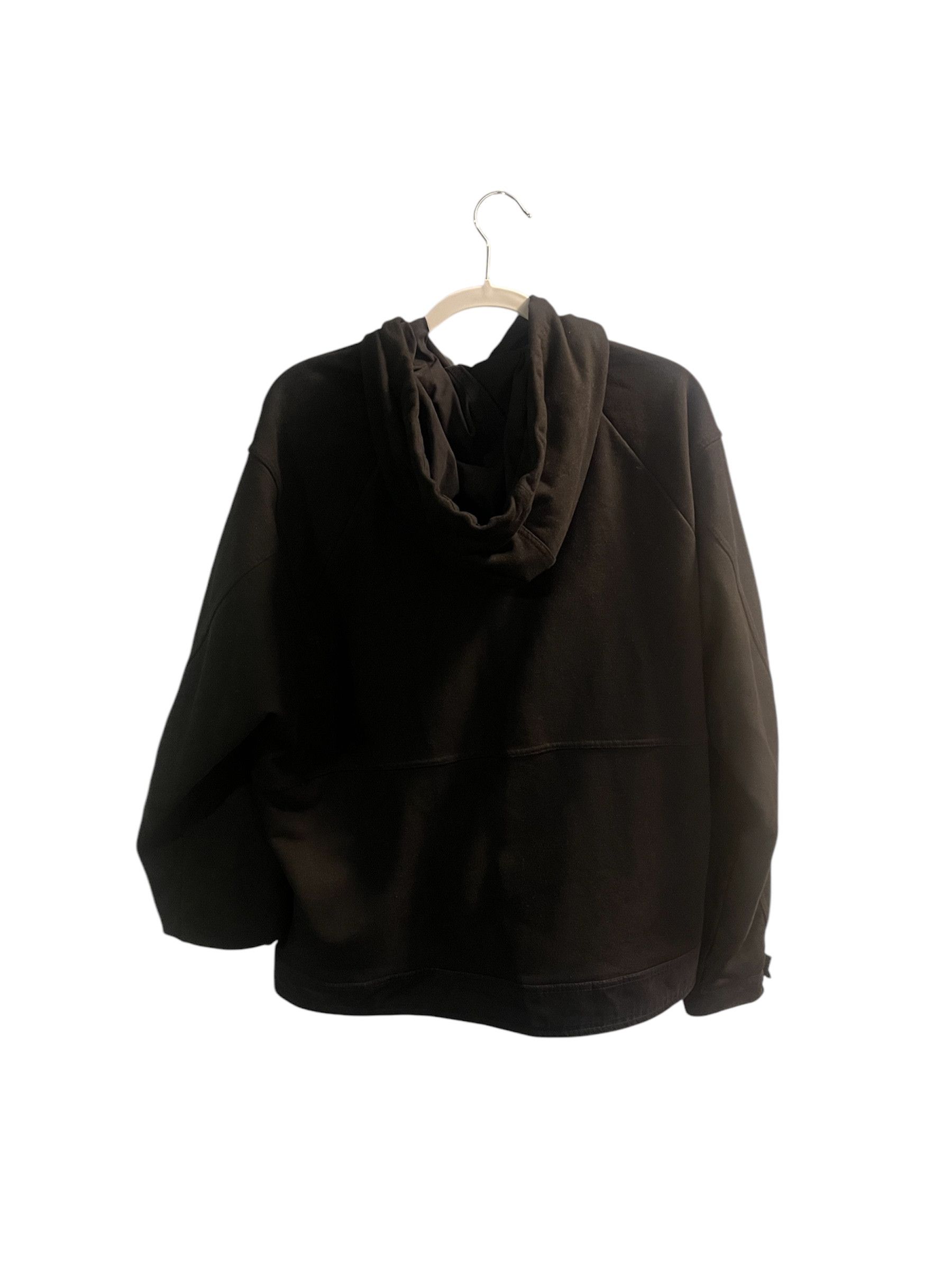 Solid Homme Solid Homme Black Paneled Hoodie Size US M / EU 48-50 / 2 - 3 Thumbnail