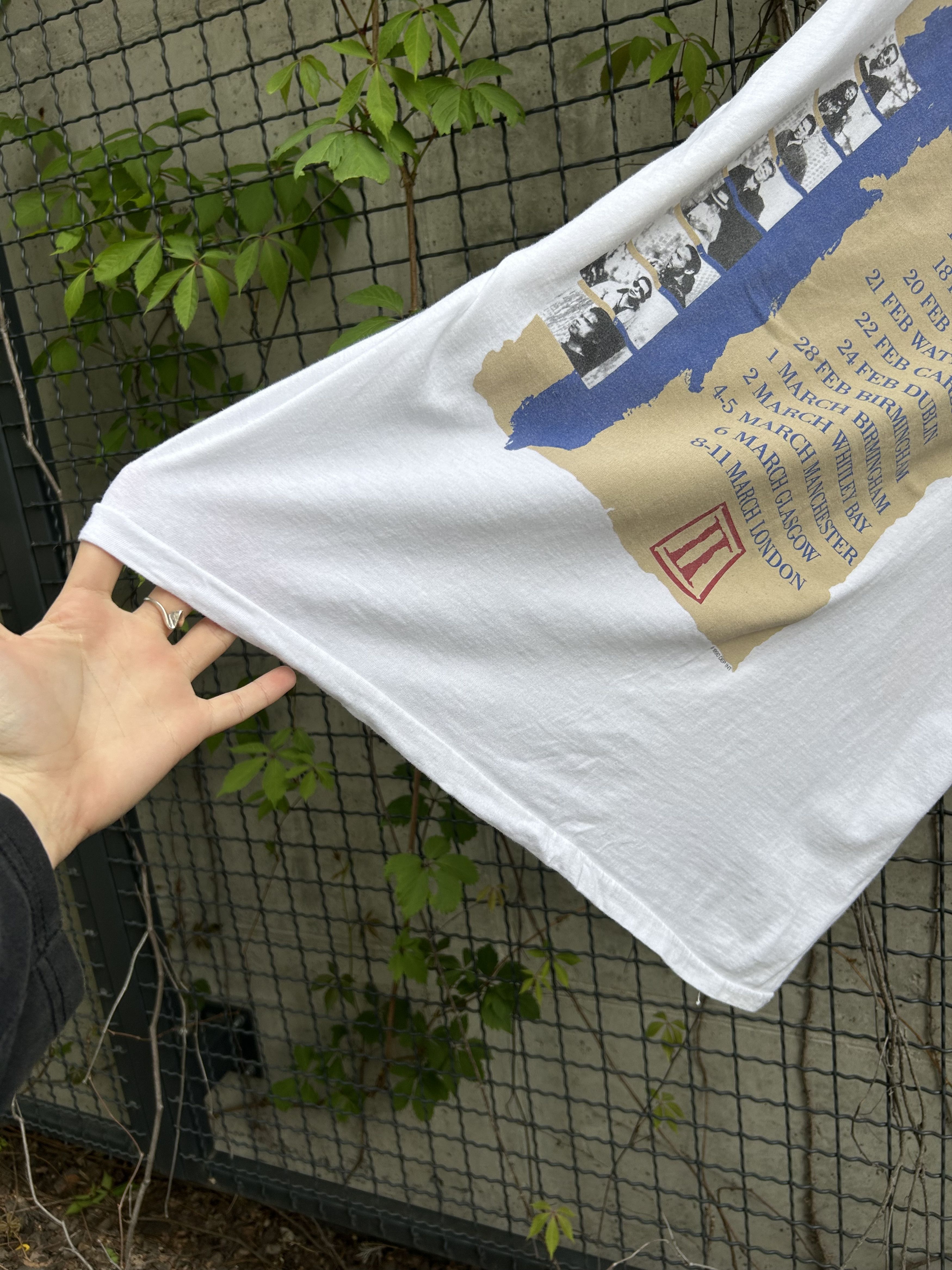 Band Tees × Vintage Vintage 1990 UB40 Labour of Love Rock Band Tour T-shirt Size US L / EU 52-54 / 3 - 12 Thumbnail