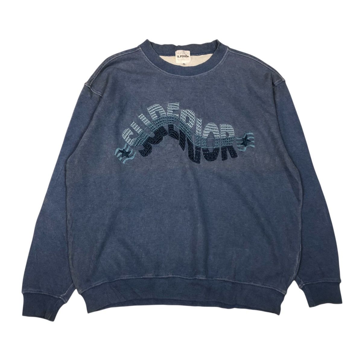 Japanese Brand 📌Vintage Sweatshirt Crewneck Superior Big Logo Size US M / EU 48-50 / 2 - 1 Thumbnail