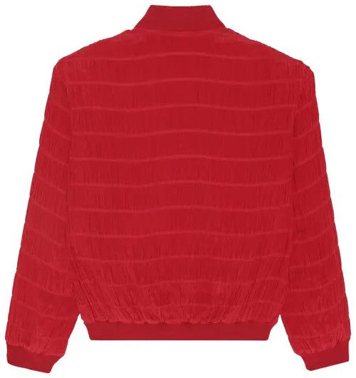 Saint Laurent Paris o1bcso1str1124 Teddy Jacket in Rouge Theatre Size US S / EU 44-46 / 1 - 2 Thumbnail