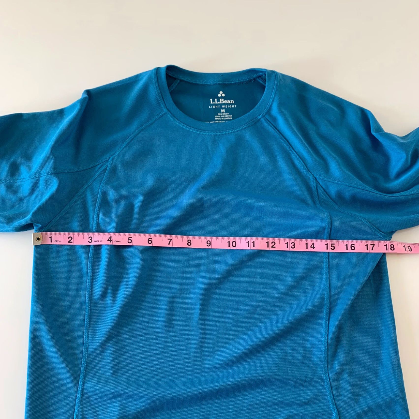 Vintage L.L. Bean Light Weight Long Sleeve 100% Polyester Shirt Women's M Blue Size M / US 6-8 / IT 42-44 - 5 Thumbnail