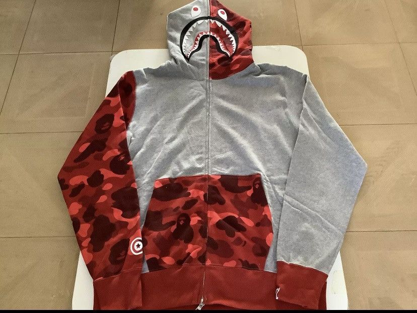 BAPE Color Camo Shark Full Zip Hoodie (FW23)
