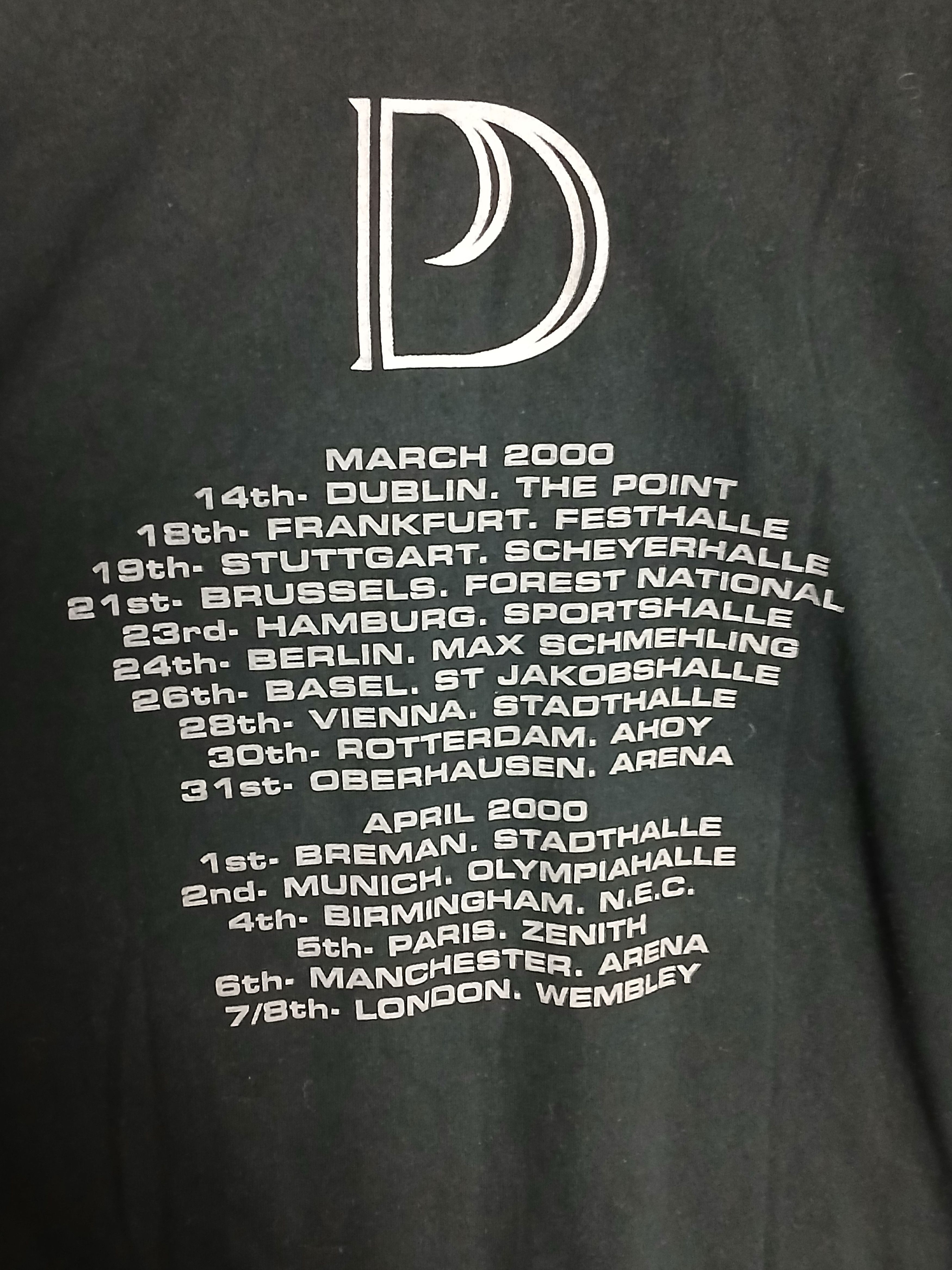Band Tees × Rap Tees × Vintage Vintage 2000 P Diddy Tour T-Shirt Size US L / EU 52-54 / 3 - 4 Thumbnail