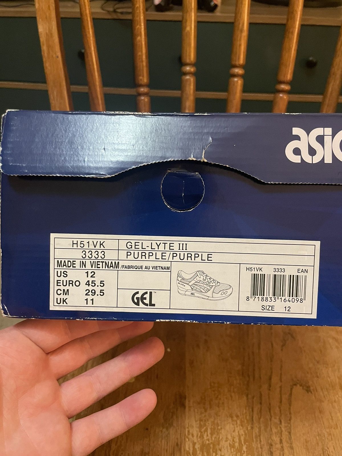 Asics asics gel lyte 3 lavender iris Size US 12 / EU 45 - 8 Thumbnail