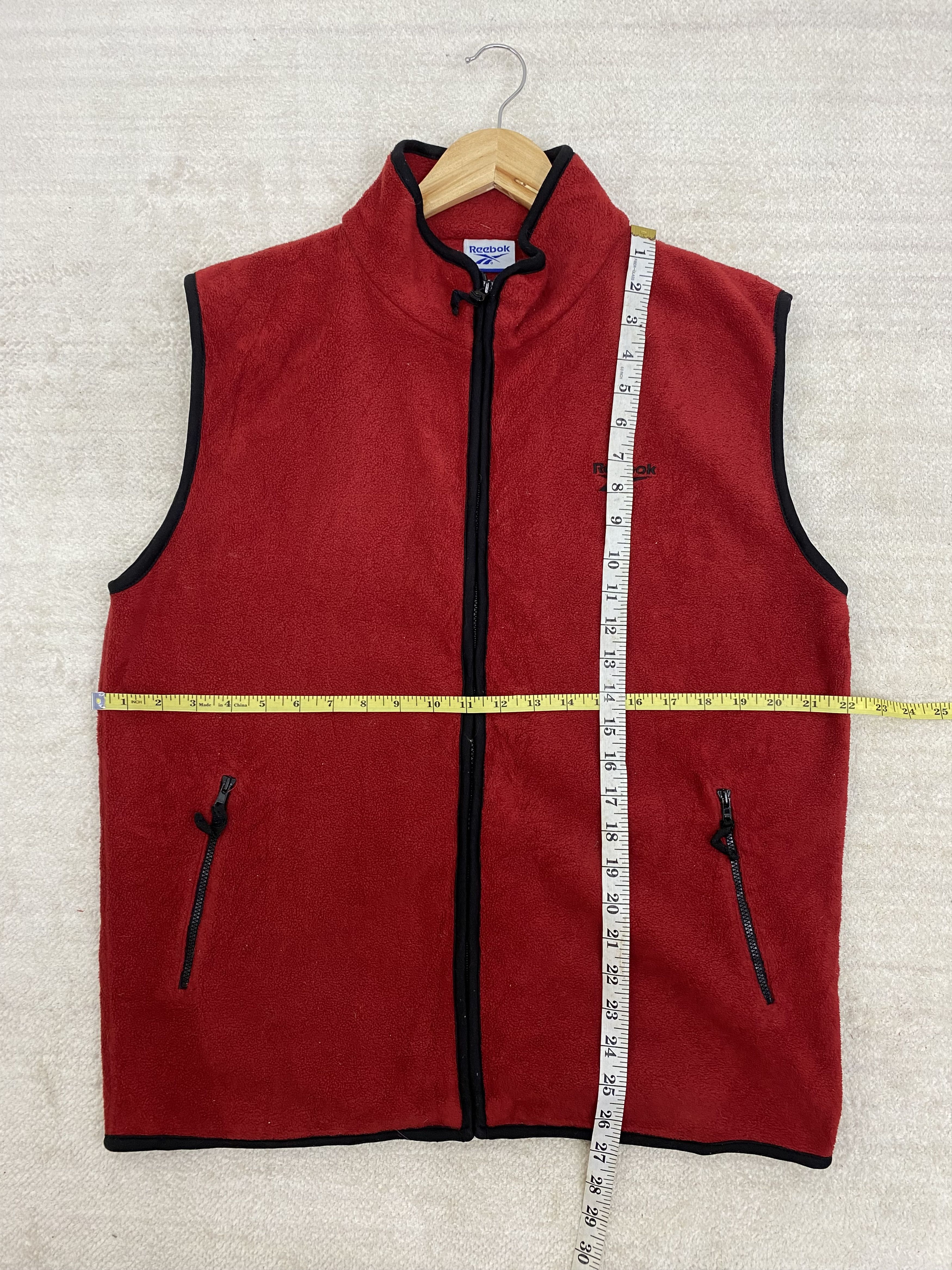 Reebok Vintage Reebok Vest red Size US L / EU 52-54 / 3 - 9 Thumbnail