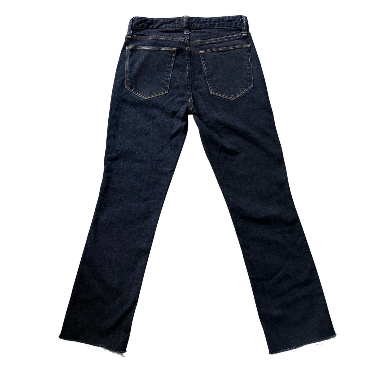Gap Gap The Perfect Boot Bootcut/Straight Ankle Jeans Dark Wash Size 25" / US 0 / IT 36 - 2 Thumbnail