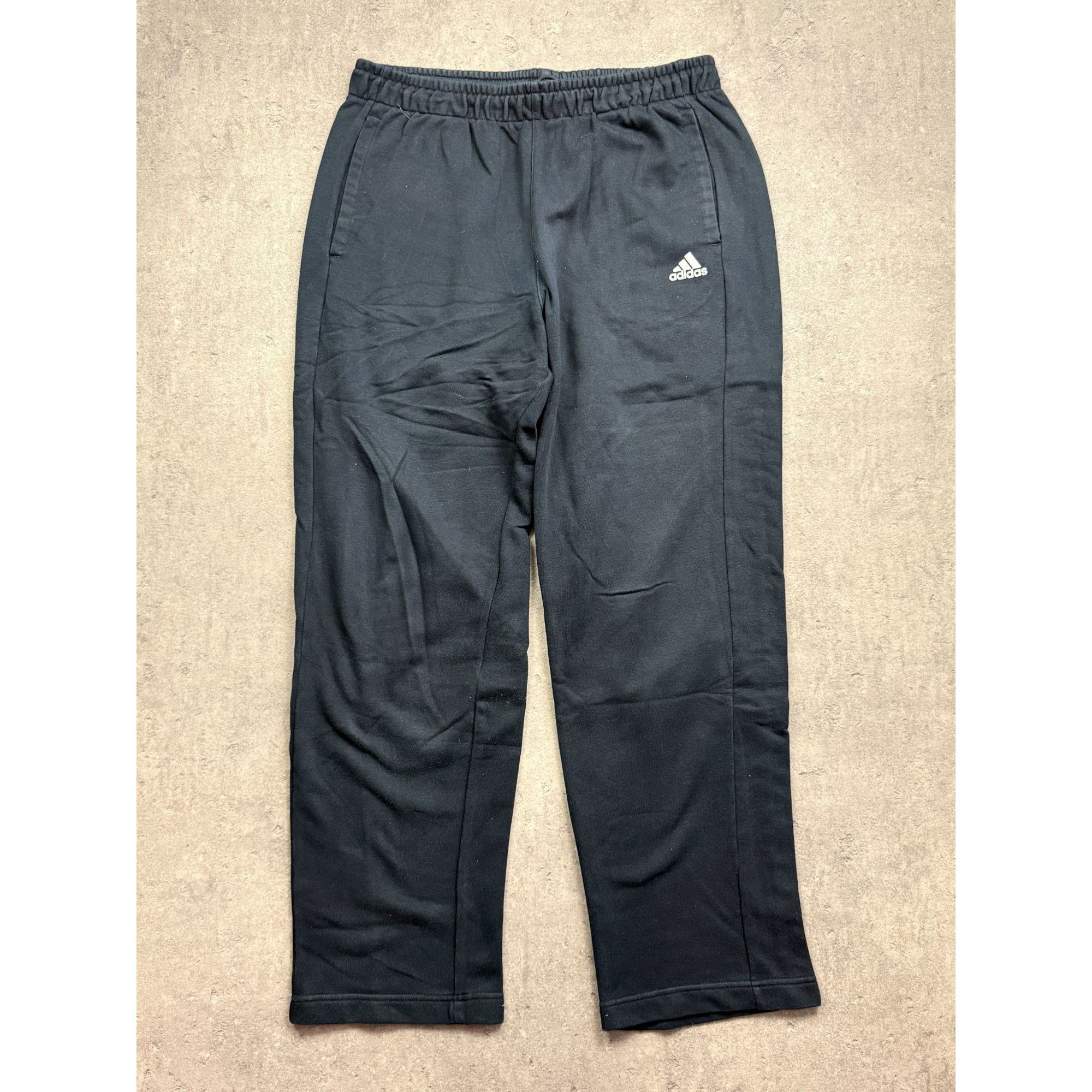 Adidas ADIDAS Sport Essentials Black Fleece Joggers • Climalite • S Size US 40 / EU 56 - 1 Thumbnail