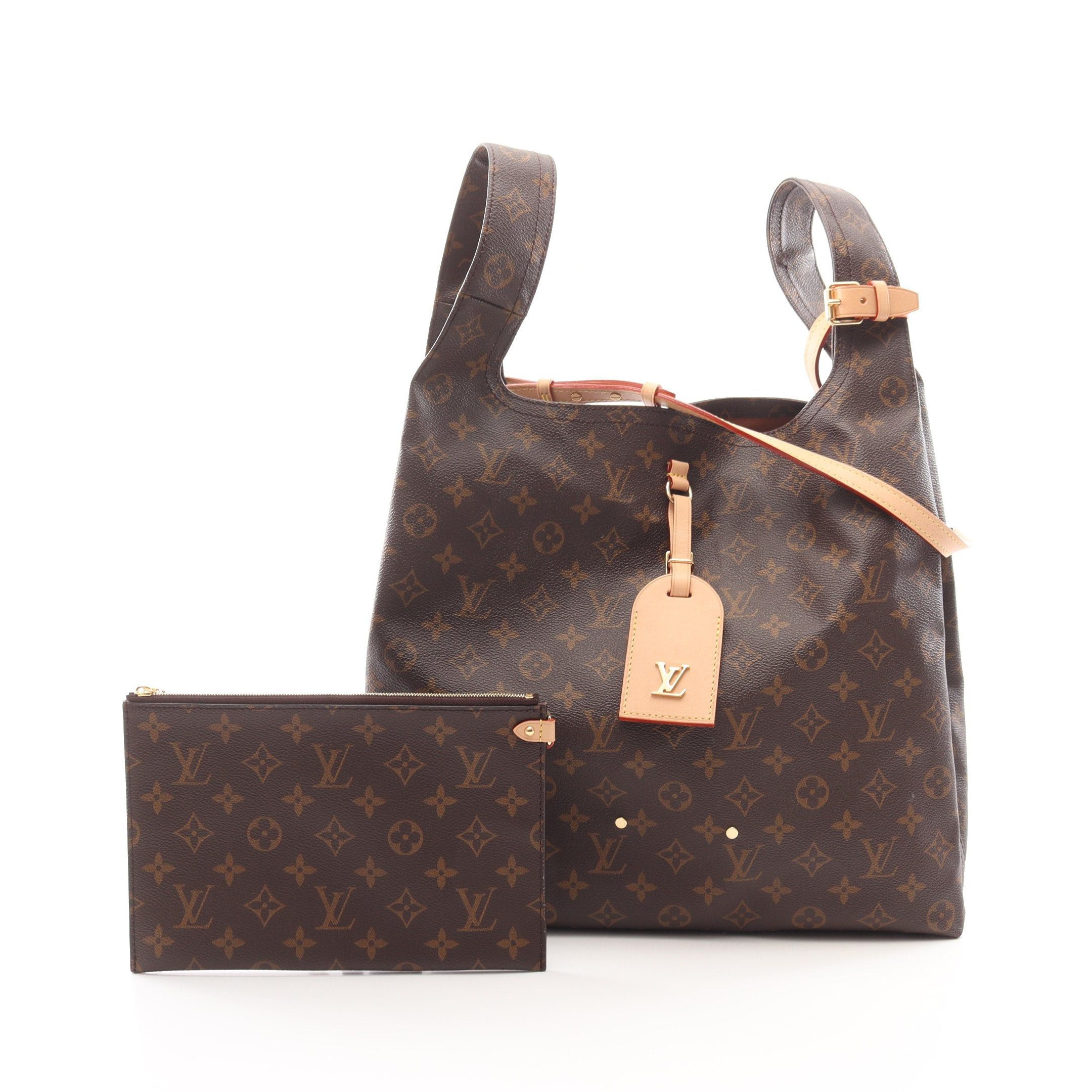 Louis Vuitton Louis Vuitton Atlantis Gm Monogram Handbag Leather Brown Size ONE SIZE - 1 Thumbnail