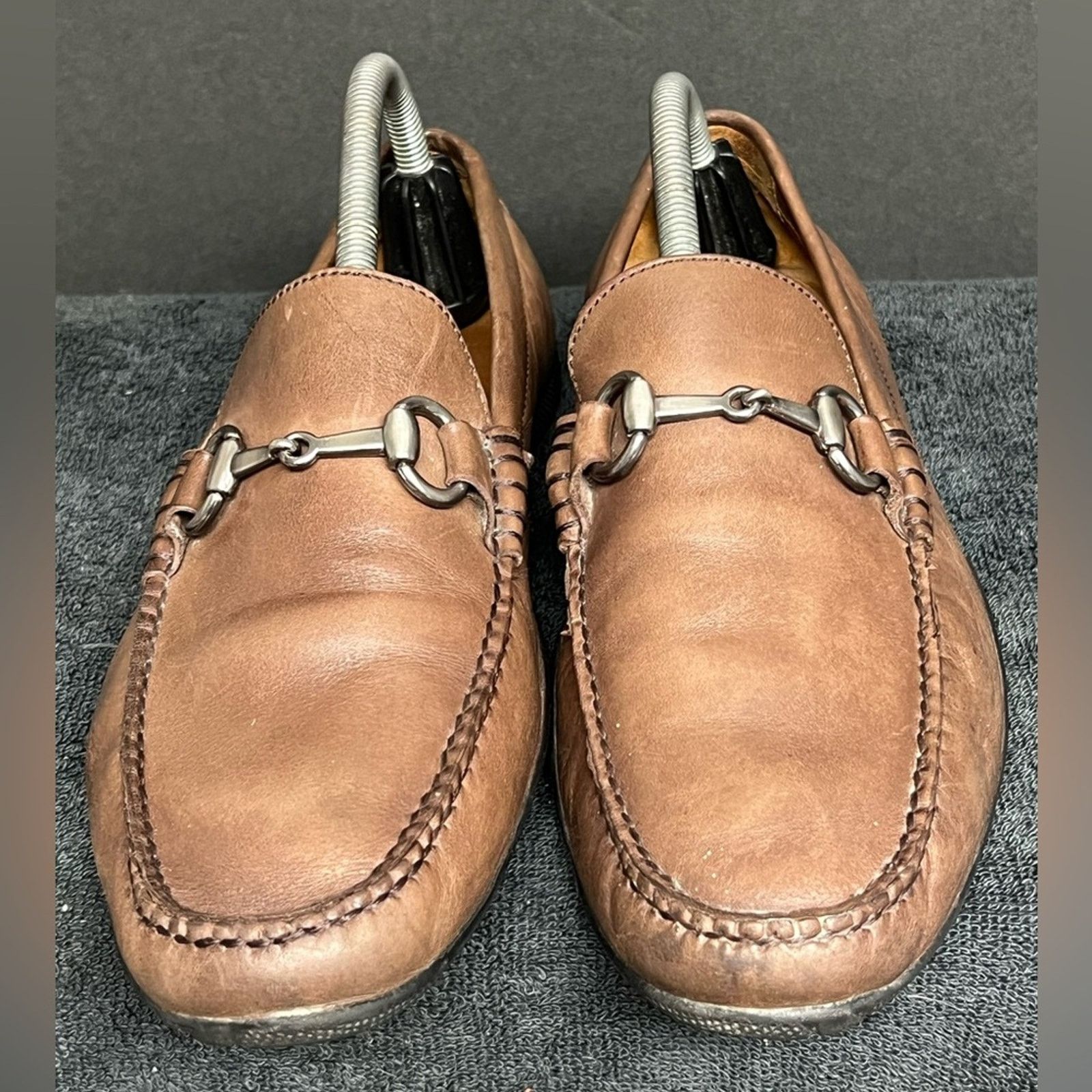 Peter Millar Peter Millar Loafers HorseBit Driving Moc Toe Brown/Leather Size US 8.5 / EU 41-42 - 1 Thumbnail