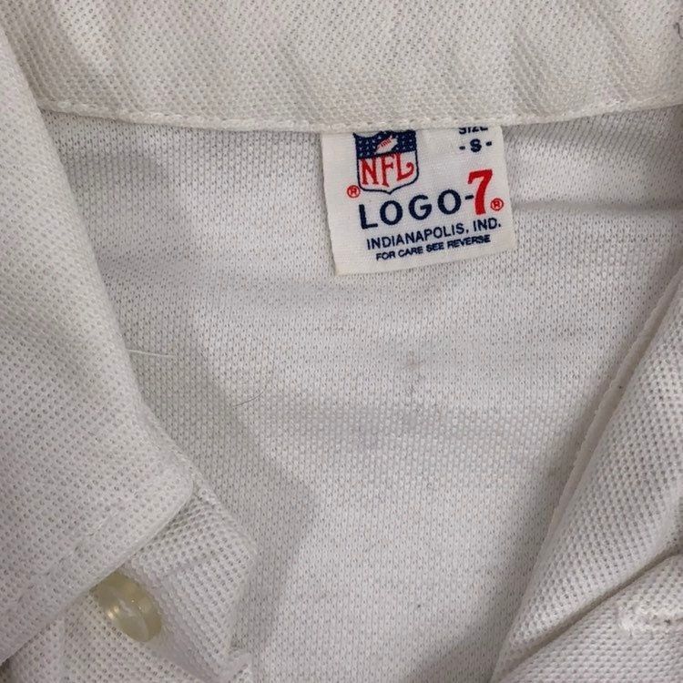 Logo 7 Vtg NFL LOGO 7 Seven White Cincinnati Reds MLB Baseball Polo Size US XS / EU 42 / 0 - 4 Thumbnail