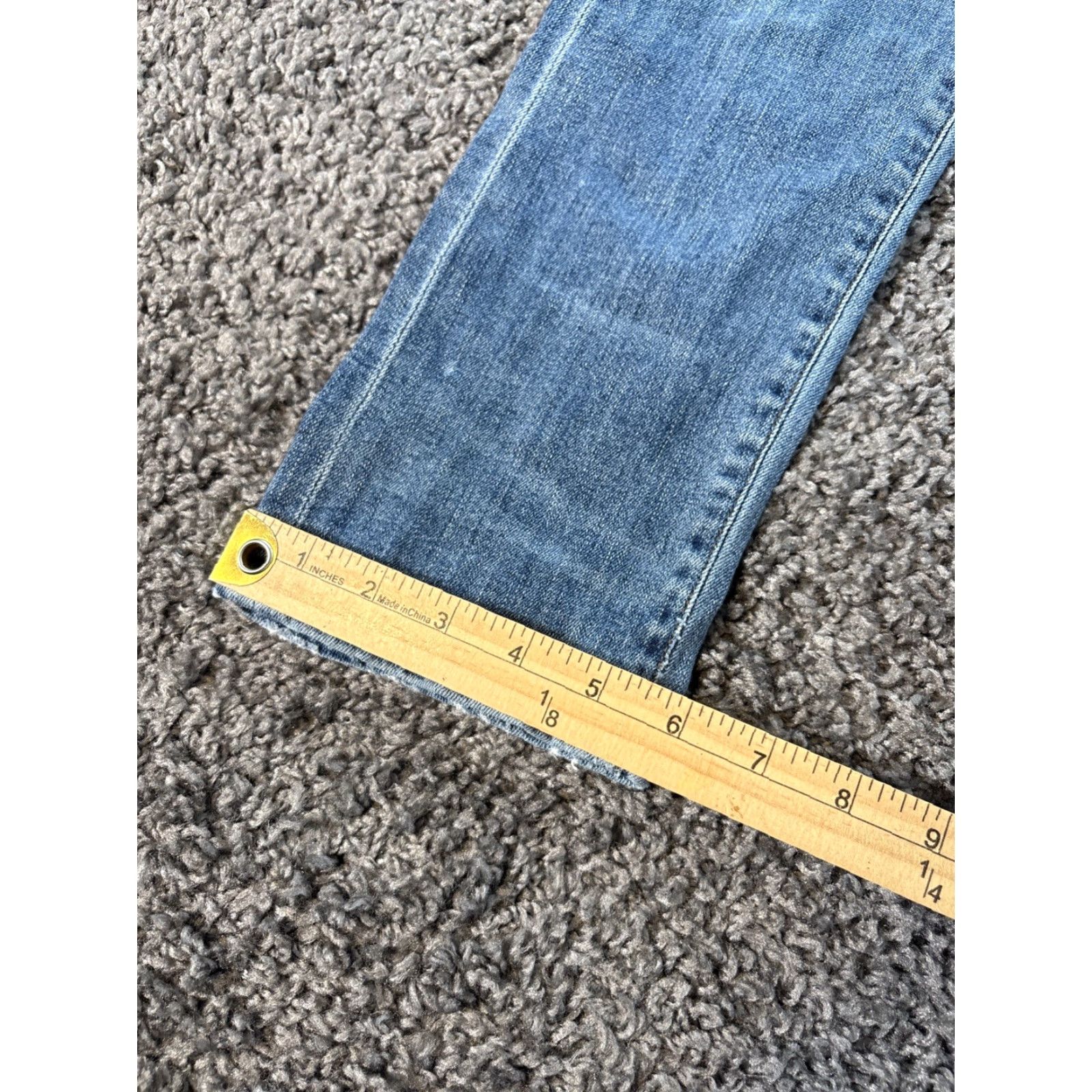 Citizens Of Humanity VINTAGE Citizens Of Humanity Elsa Jeans Women 27x24 Mid Rise Slim Crop Denim Blue Cotton Blend 5-Pocket Inseam 24 Size 27" / US 4 / IT 40 - 3 Thumbnail