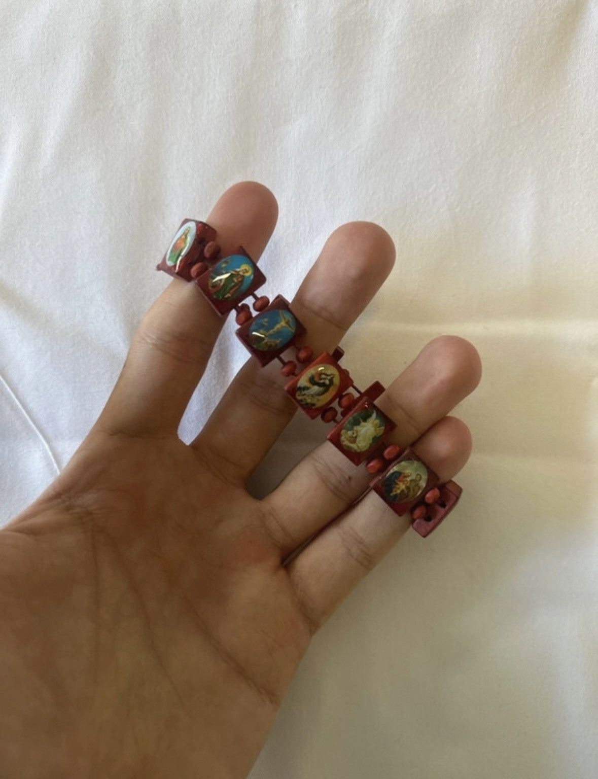 Bazar 14 RED BAZO 1199 BRACELET Size ONE SIZE - 1 Thumbnail