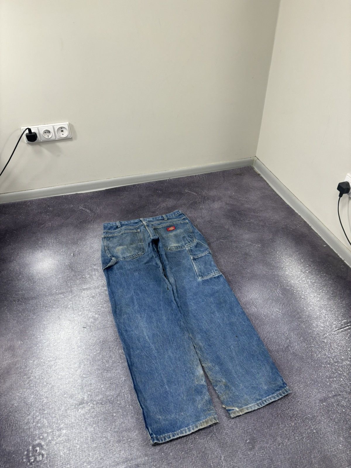 Dickies Vintage Dickies Distressed Denim USA Work Hype Baggy Jeans Size US 32 / EU 48 - 3 Thumbnail