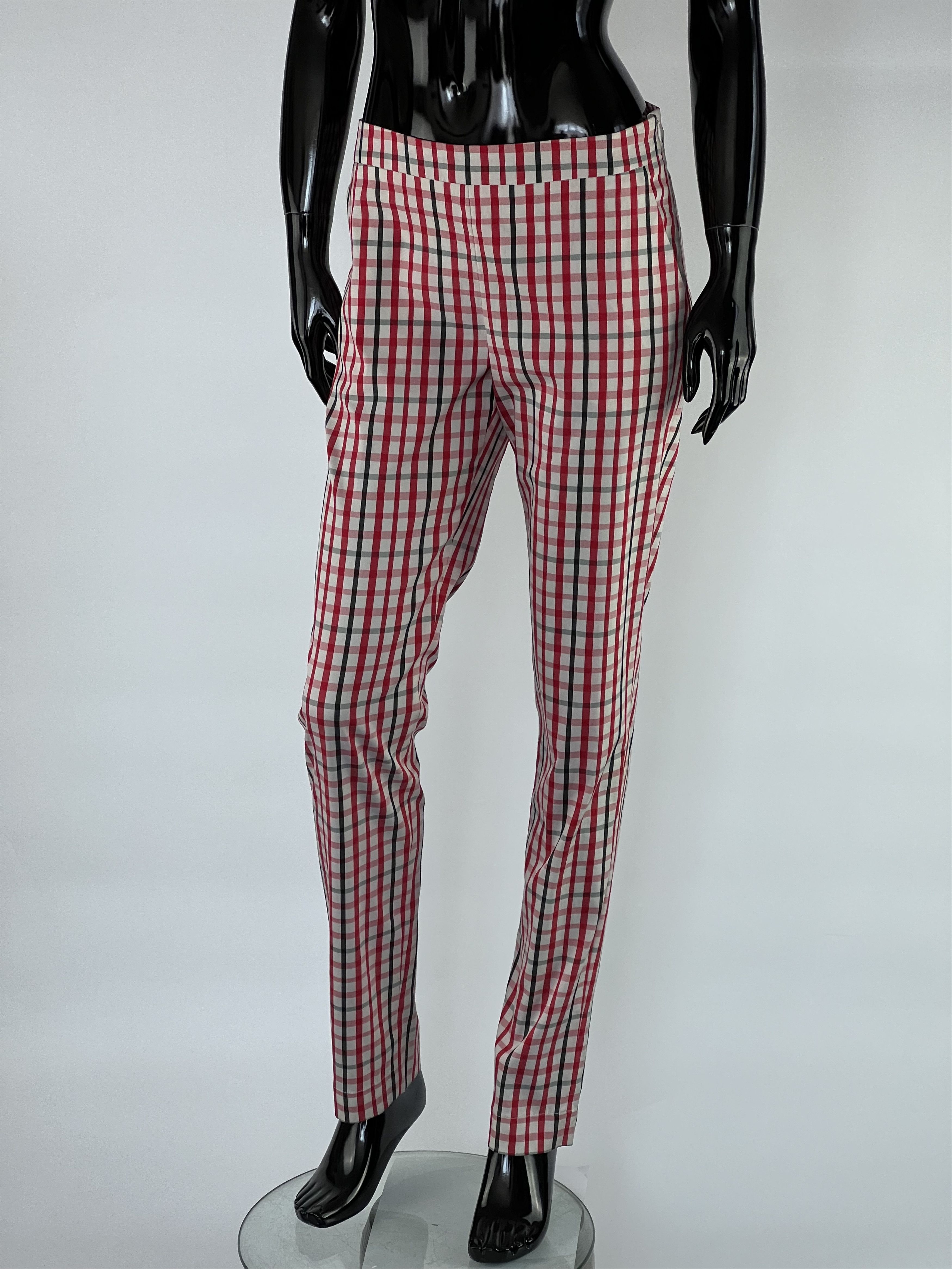 DAKS Daks London Women's Multicolor Check Pants Size UK8 IT40 Size 27" / US 4 / IT 40 - 1 Thumbnail