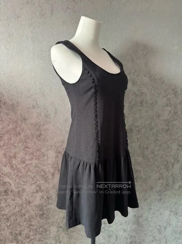 Burberry Burberry Black Cotton Midi Dress for Women. Size S / US 4 / IT 40 - 6 Thumbnail