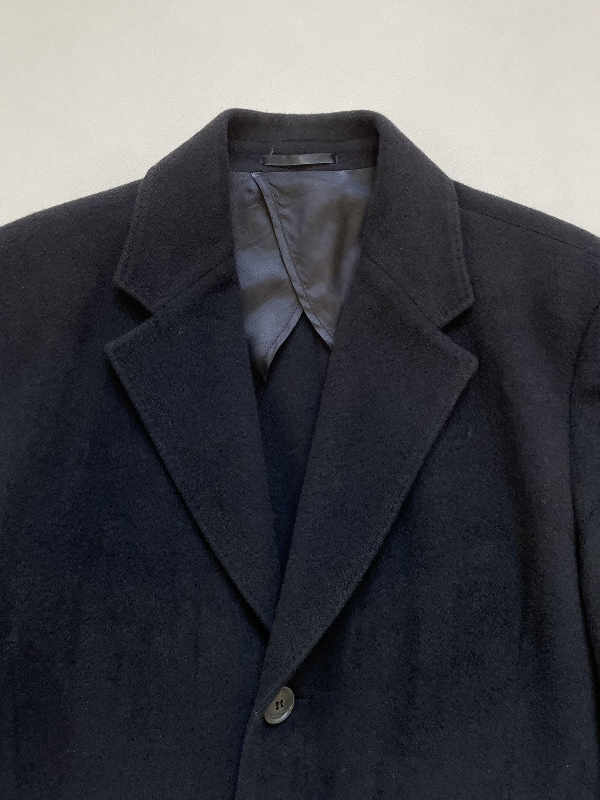 Our Legacy Brushed Black Wool Over Coat Size US M / EU 48-50 / 2 - 4 Thumbnail