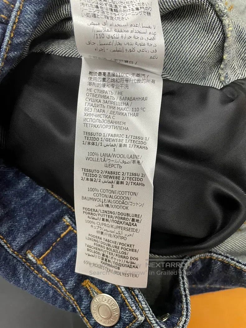 Alexander McQueen Alexander Mcqueen Stitched denim jacket Size S / US 4 / IT 40 - 7 Thumbnail