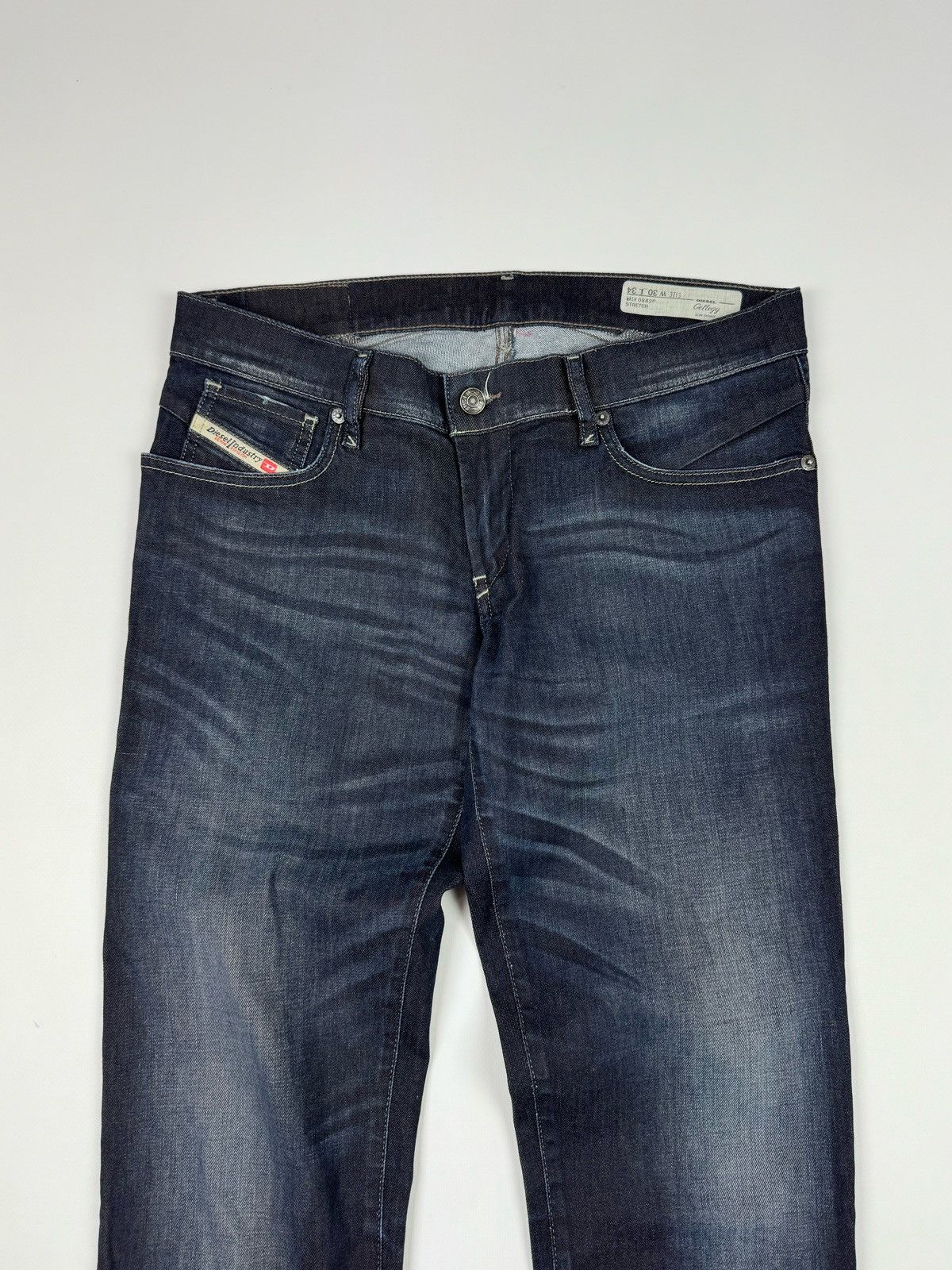 Other Y2K Vintage Diesel Getlegg Stretch Skinny Jeans Size 34" / US 12 / IT 48 - 3 Thumbnail