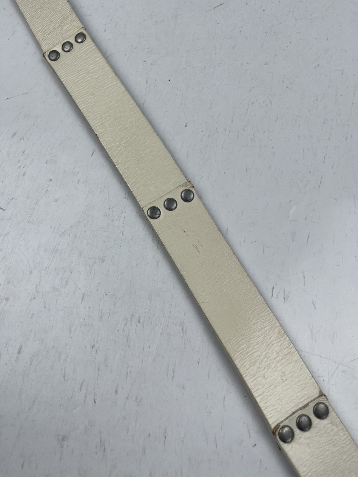 Japanese Brand studded leather belt tc39 Size 32 - 4 Thumbnail