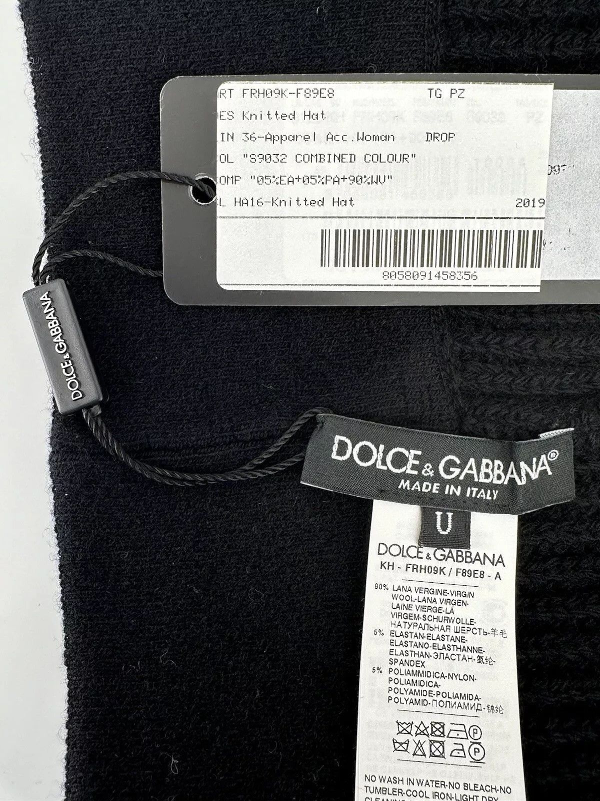 Dolce & Gabbana new Dolce & Gabbana Hat wool Size ONE SIZE - 7 Thumbnail