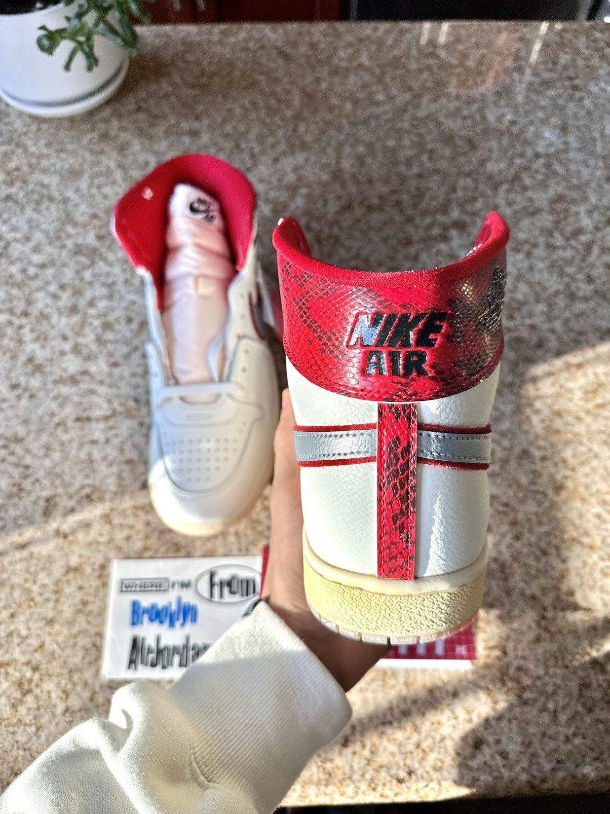 Awake NY × Nike Nike Jordan x Awake NY Air Ship PE SP - Size 12 Size US 12 / EU 45 - 7 Thumbnail