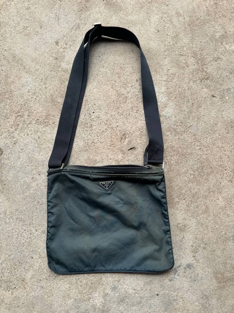 Prada × Vintage Faded authentic Prada Shoulder Size ONE SIZE - 1 Thumbnail