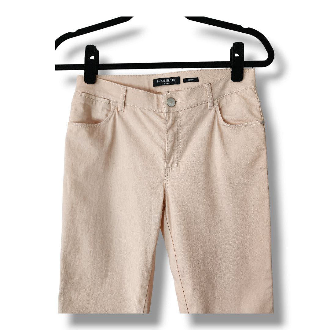 Lafayette 148 Lafayette 148 New York Blush Mercer Stretch Skinny Pants 4 Size 27" / US 4 / IT 40 - 5 Thumbnail