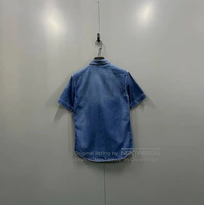 Dior Dior Blue Cotton Short Sleeve Shirt . Size US M / EU 48-50 / 2 - 2 Thumbnail
