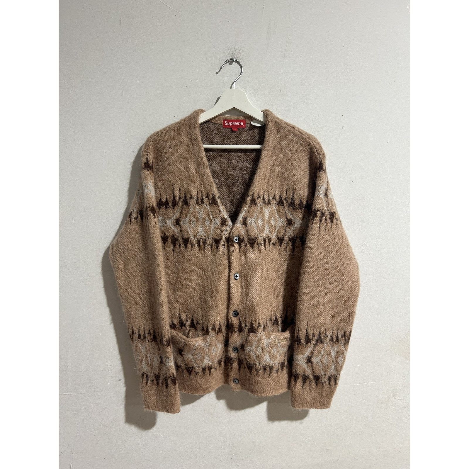 Supreme Supreme Floral Stripe Cardigan FW19 | Grailed